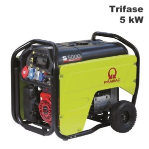 GeneratoredicorrenteabenzinaPramacS5000Trifase5kWconpredisposizioneaccessori,AVReDPP