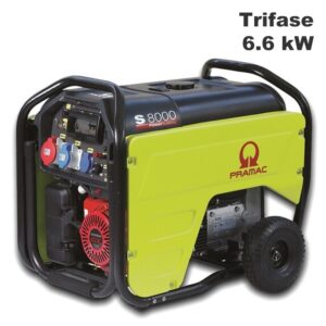 GeneratoredicorrenteabenzinaPramacSP8000Trifase7.1kWconpredisposizioneaccessorieAVR