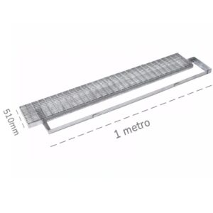 GrigliacontelaioDakota1000x510mmconmagliaantitaccoinacciaiozincato