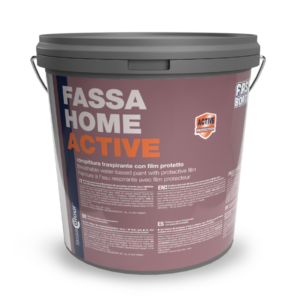 IdropitturaperinternitraspirantebiancaFassaBortoloHomeActiveconprotezioneanti-muffa(Secchio14lt)