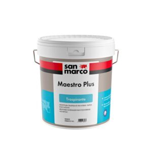 IdropitturatraspiranteMaestroplusSanMarcoadaltacoperturaperinterni(Secchio4o14Litri)