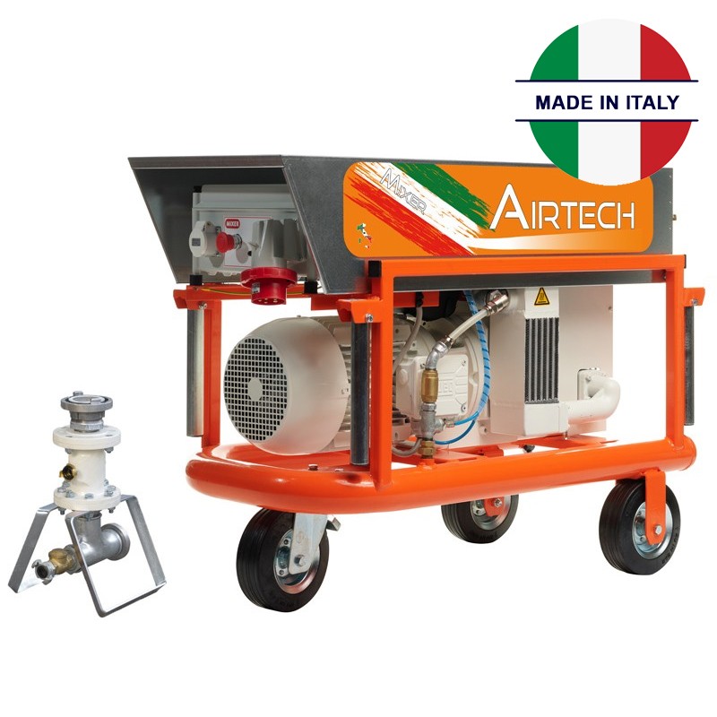 ImpiantoconvogliatoreMixerAirtechStandardconcompressoreRietschle,5,5-8kW