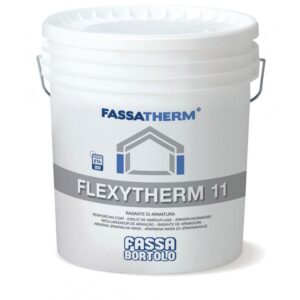 RasantefibratoFassaFlexytherm11inpastaprontoall’usocoloreNeutro(Secchioda25Kg)