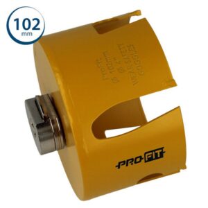 SegaatazzaProFitMultiPurposeClick&Drillperlegno,pietra,cartongesso,102mm
