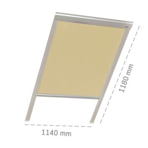 TendinaoscuranteinternaBeigeDakota1140x1180mmperlucernarioDK500V